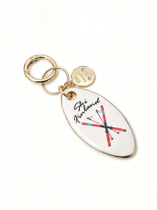 Brass Enamel Surfboard Designer bag charms