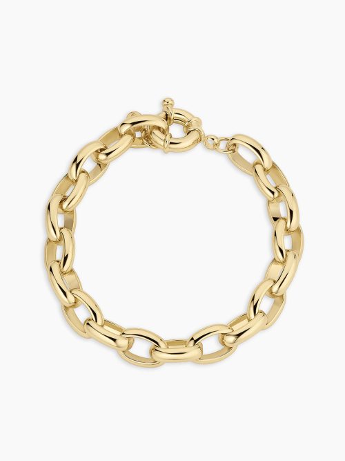 Fashionable Personalized Gold Plated Bracelet