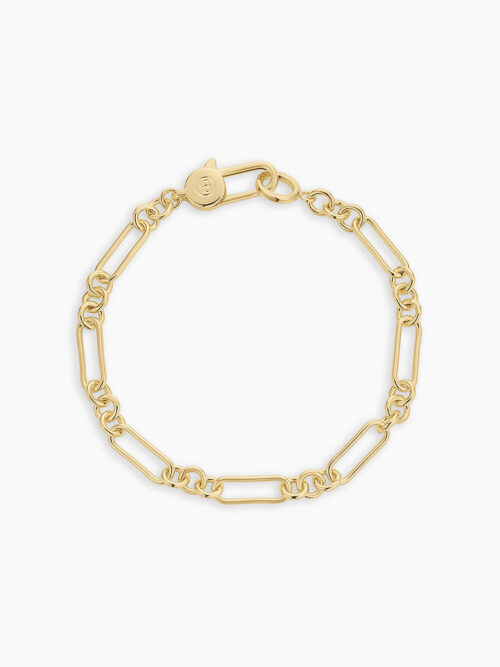 Gold Plated Reedlink Bracelet