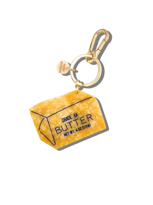 Butter Keychain Bag Charm