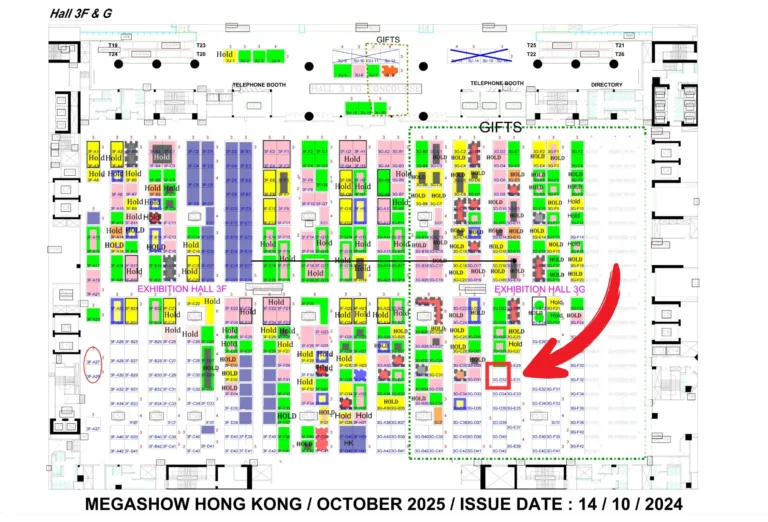 Hong Kong Mega Show 2025 maps