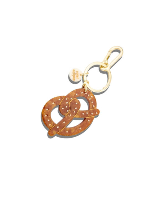 Pretzel Keychain Bag Charm