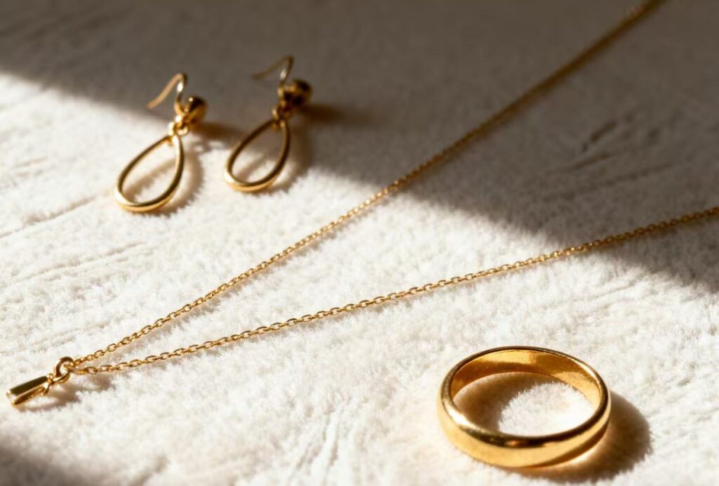 gold jewelry
